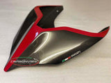 CARBONVANI Ducati Panigale V2 / V2 Bayliss (20/22) Carbon Tail (monoposto; Red2) – Accessories in the 2WheelsHero Motorcycle Aftermarket Accessories and Parts Online Shop