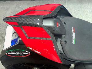 CARBONVANI Ducati Panigale V2 / V2 Bayliss (20/22) Carbon Tail (monoposto; Red3) – Accessories in the 2WheelsHero Motorcycle Aftermarket Accessories and Parts Online Shop