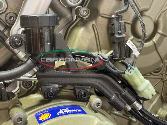 CARBONVANI Ducati Panigale V4 (2022+) Carbon Rear Oil Tank Holder