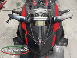 CARBONVANI Ducati Panigale V4 (2018+) Carbon Headlight Fairing (black/red R.3 version)