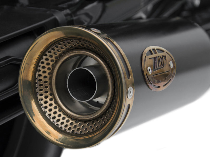 ZARD Moto Guzzi V9 Double Slip-on Exhaust Kit 