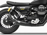 ZARD Moto Guzzi V9 Bobber / V9 Roamer (16/19) Double Slip-on Exhaust "Big"