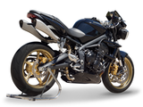HP CORSE Triumph Street Triple (08/12) Dual Slip-on Exhaust "Hydroform Satin" (EU homologated) – Accessories in the 2WheelsHero Motorcycle Aftermarket Accessories and Parts Online Shop