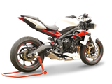 HP CORSE Triumph Street Triple (13/16) Slip-on Exhaust "Evoxtreme Satin" (EU homologated) – Accessories in the 2WheelsHero Motorcycle Aftermarket Accessories and Parts Online Shop
