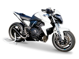 HP CORSE Honda CB1000R Slip-on Exhaust "Evoxtreme Black Single" (high position) – Accessories in the 2WheelsHero Motorcycle Aftermarket Accessories and Parts Online Shop