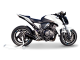 HP CORSE Honda CB1000R Slip-on Exhaust "Evoxtreme Black Single" (low position) – Accessories in the 2WheelsHero Motorcycle Aftermarket Accessories and Parts Online Shop