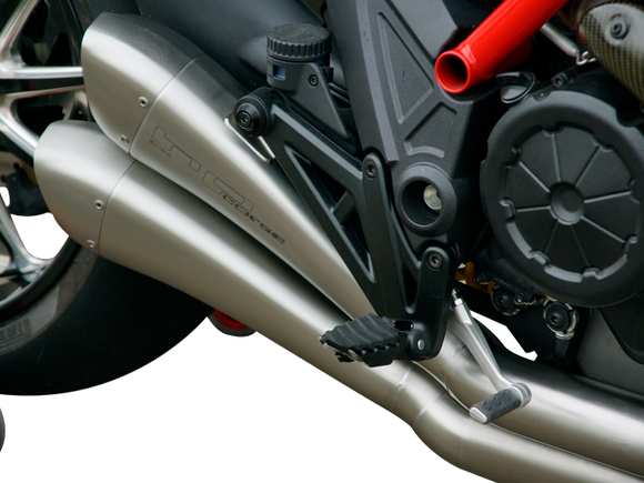 HP CORSE Ducati Diavel Dual Slip-on Exhaust 
