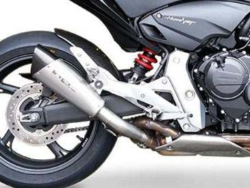 HP CORSE Honda CB600F Hornet (07/13) Slip-on Exhaust Evoxtreme Satin (EU  homologated)
