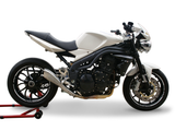 HP CORSE Triumph Speed Triple 1050 (08/10) Slip-on Exhaust "Hydroform Satin" (EU homologated) – Accessories in the 2WheelsHero Motorcycle Aftermarket Accessories and Parts Online Shop