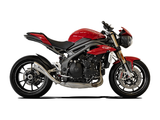 HP CORSE Triumph Speed Triple (16/17) Slip-on Exhaust "Hydroform Satin" (racing) – Accessories in the 2WheelsHero Motorcycle Aftermarket Accessories and Parts Online Shop