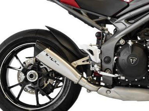 HP CORSE Triumph Speed Triple (16/17) Slip-on Exhaust "Evoxtreme Satin" (racing) – Accessories in the 2WheelsHero Motorcycle Aftermarket Accessories and Parts Online Shop
