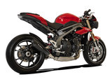 HP CORSE Triumph Speed Triple (16/17) Slip-on Exhaust "Evoxtreme Black" (racing) – Accessories in the 2WheelsHero Motorcycle Aftermarket Accessories and Parts Online Shop