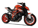 HP CORSE KTM 1290 Super Duke R (14/16) Slip-on Exhaust "GP-07 Satin with Wire Mesh" (racing) – Accessories in the 2WheelsHero Motorcycle Aftermarket Accessories and Parts Online Shop