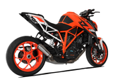 HP CORSE KTM 1290 Super Duke R (14/16) Slip-on Exhaust "GP-07 Satin with Wire Mesh" (racing) – Accessories in the 2WheelsHero Motorcycle Aftermarket Accessories and Parts Online Shop