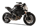 HP CORSE Ducati Monster 797 Slip-on Exhaust "GP-07 Black" (racing; with wire mesh) – Accessories in the 2WheelsHero Motorcycle Aftermarket Accessories and Parts Online Shop