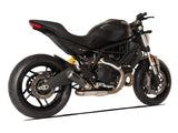 HP CORSE Ducati Monster 797 Slip-on Exhaust "GP-07 Black" (racing; with wire mesh) – Accessories in the 2WheelsHero Motorcycle Aftermarket Accessories and Parts Online Shop