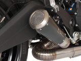 HP CORSE Ducati Monster 797 Slip-on Exhaust "GP-07 Black" (racing; with wire mesh) – Accessories in the 2WheelsHero Motorcycle Aftermarket Accessories and Parts Online Shop