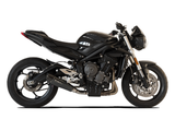 HP CORSE Triumph STREET TRIPLE 765 Slip-on Exhaust "Evoxtreme Black 310 mm" (racing) – Accessories in the 2WheelsHero Motorcycle Aftermarket Accessories and Parts Online Shop