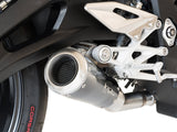 HP CORSE Triumph STREET TRIPLE 765 Slip-on Exhaust "GP-07 Black with Wire Mesh" (racing) – Accessories in the 2WheelsHero Motorcycle Aftermarket Accessories and Parts Online Shop
