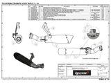 HP CORSE Triumph Speed Triple 1050 (11/15) Slip-on Exhaust "Evoxtreme Satin" (EU homologated) – Accessories in the 2WheelsHero Motorcycle Aftermarket Accessories and Parts Online Shop