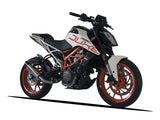 HP CORSE KTM 390 Duke (13/16) Slip-on Exhaust "Evoxtreme Satin" (racing) – Accessories in the 2WheelsHero Motorcycle Aftermarket Accessories and Parts Online Shop