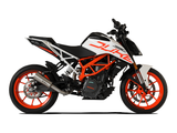 HP CORSE KTM 390 Duke (13/16) Slip-on Exhaust "GP-07 Satin with Wire Mesh" (racing) – Accessories in the 2WheelsHero Motorcycle Aftermarket Accessories and Parts Online Shop