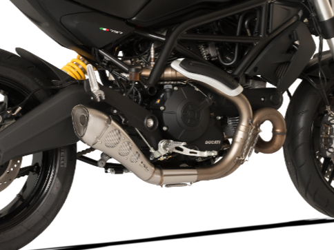 HP CORSE Ducati Monster 797 Slip-on Exhaust 