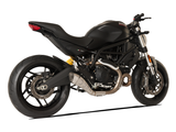 HP CORSE Ducati Monster 797 Slip-on Exhaust "Hydroform Classic Satin Short" (racing only) – Accessories in the 2WheelsHero Motorcycle Aftermarket Accessories and Parts Online Shop