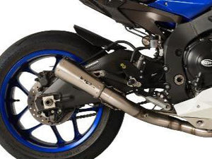 HP CORSE Yamaha YZF-R1 (15/17) Slip-on Exhaust "GP-07 Satin" (racing; with wire mesh) – Accessories in the 2WheelsHero Motorcycle Aftermarket Accessories and Parts Online Shop