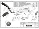 HP CORSE MV Agusta F3 High Position Slip-on Exhaust "Evoxtreme 310 Satin" (EU homologated)