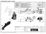 HP CORSE MV Agusta F3 Slip-on Exhaust "Hydroform Black" (EU homologated)