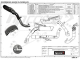 HP CORSE MV Agusta Brutale / Dragster 800 (16/18) Slip-on Exhaust "Evoxtreme 310 Satin" (racing)