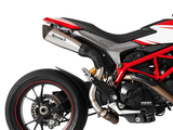 HP CORSE Ducati Hypermotard 821 High Position Slip-on Exhaust "Evoxtreme 310 Satin" (EU homologated)