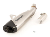 HP CORSE Ducati Monster 797 Slip-on Exhaust "Evoxtreme 260 Satin Short" (racing only)