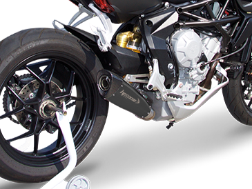 HP CORSE MV Agusta Rivale 800 Low Position Slip-on Exhaust 