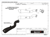 HP CORSE Aprilia Tuono V4 (15/16) Slip-on Exhaust "Hydroform Black" (racing)