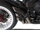 HP CORSE MV Agusta Dragster 800 RR (18/19) Slip-on Exhaust "HydroTre Satin w/ Carbon Cover" (Racing)