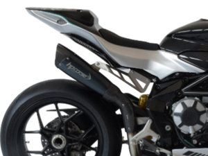 HP CORSE MV Agusta F3 High Position Slip-on Exhaust "Evoxtreme 310 Black" (EU homologated) – Accessories in the 2WheelsHero Motorcycle Aftermarket Accessories and Parts Online Shop