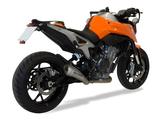 HP CORSE KTM 790 / 890 Duke Slip-on Exhaust "Hydroform Short Satin" (racing) – Accessories in the 2WheelsHero Motorcycle Aftermarket Accessories and Parts Online Shop