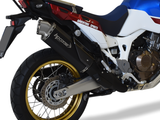 HP CORSE Honda CRF1000L Africa Twin Slip-on Exhaust "4-Track R Black" (EU homologated) – Accessories in the 2WheelsHero Motorcycle Aftermarket Accessories and Parts Online Shop