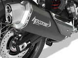 HP CORSE Suzuki DL1000 V-Strom (17/19) Slip-on Exhaust "4-Track R Black" (EU homologated) – Accessories in the 2WheelsHero Motorcycle Aftermarket Accessories and Parts Online Shop