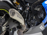 HP CORSE Suzuki GSX-R 1000 (17/20) Slip-on Exhaust "Hydroform Short R Inox Satin" (Racing)