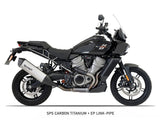 HP CORSE Harley-Davidson Pan America 1250 / Special (2022+) Slip-on Exhaust "SPS Carbon Titanium" (Euro 5)