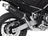 HP CORSE Aprilia Tuareg 660 (2022+) Low-mount Slip-on Exhaust "SP-1 Titanium Black" (Euro5)