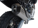 HP CORSE Aprilia Tuareg 660 (2022+) Slip-on Exhaust "SPS Carbon 350 Satin" (Euro5)