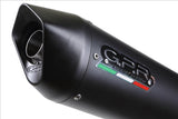 GPR Honda NC750X / S (14/16) Slip-on Exhaust "Furore Nero" (EU homologated)