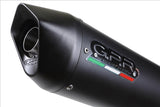 GPR Honda CBR500R (16/18) Slip-on Exhaust "Furore Evo 4 Nero" (EU homologated)