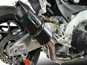 GPR Aprilia Tuono V4 1100 (15/16) Slip-on Exhaust "Furore Nero" – Accessories in the 2WheelsHero Motorcycle Aftermarket Accessories and Parts Online Shop