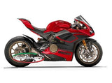 CARBONVANI Ducati Panigale V4 / V4R Full Carbon Fairing Set (8 parts; Red version)