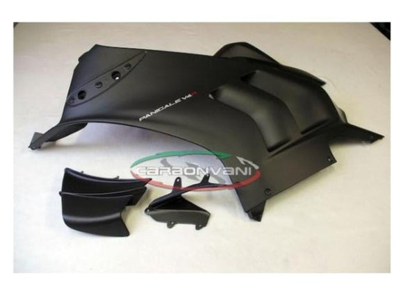 CARBONVANI Ducati Panigale V4R Carbon Side Fairing Panel + Winglet (left)